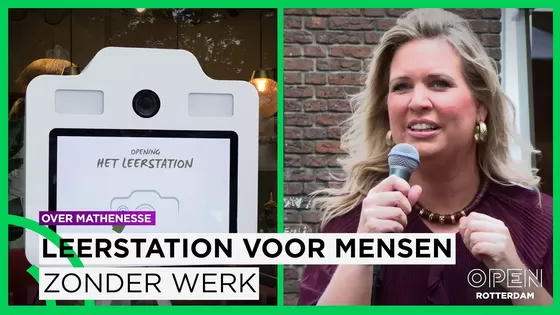 Marianne opent leerstation in Mathenesse: koffie en kansen voor iedereen in de wijk Marianne opent leerstation in Mathenesse: koffie en kansen voor iedereen in de wijk